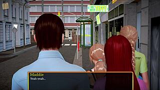 Amateur redhead with big tits plays intense game in episode 322