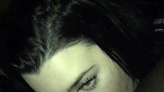 So this amateur 19yr old Spanish hoe is deepthroating that big black cock from the ghetto