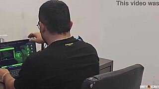 i secretly fuck my boss's stepdaughter in bedroom cowgirl and doggystyle