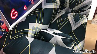 Passionate Indoor Slow Blowjob Session With My Boss Featuring Deep Moans.