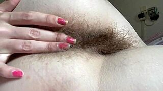 hairy ass fetish video with super hairy asshole close-up 😈