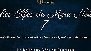 French femdom denial with sheath in european style