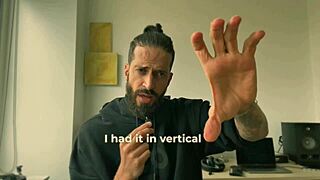 I create fetish content in a master class of sex with bound Latina domination.