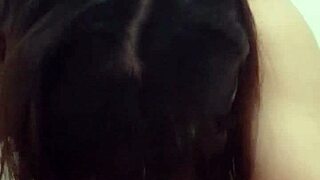 Chinese girl gives Egyptian guy a hot blowjob in part 5