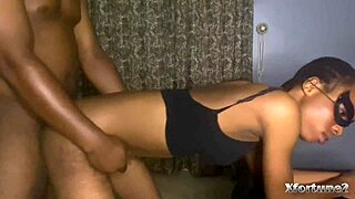 She moved from the restroom to the bedroom and continued without stopping for a moment.