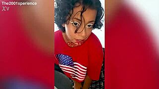 Hey niece, let's fuck while TikTok camera records warming your pussy.