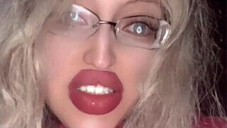 Russian Storyline Full Movie with Glasses and Lipstick