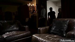 Oh my god I have two cocks in my pussy during this double penetration session