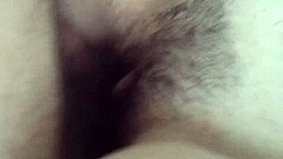 He dives into fucking his ex-wife's pussy in a close-up session