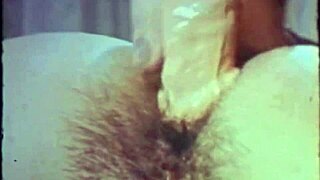Vintage dark lantern entertainment delivers british hairy beaver in antique interracial taboo with black cock