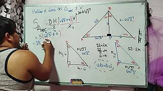 i uh feel this math triangle thing with student and teacher in bedroom