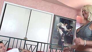 Amateur milf housewife enjoys a creampie in passionate afternoon sex with her couple.