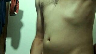 undressing for solo masturbation in bathroom!