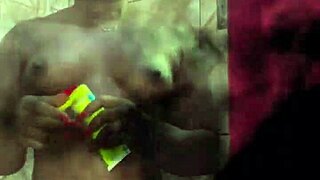 Ebony Big Ass Amateur Gets Outdoor Creampie After Golden Shower in Public