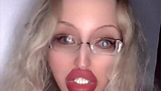 Russian Storyline Full Movie with Glasses and Lipstick