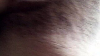 He dives into fucking his ex-wife's pussy in a close-up session