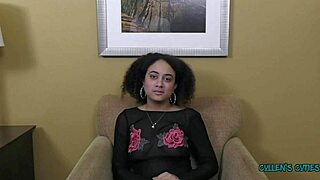 Kingsleys big tits blowjob cum in mouth handjob teasing.