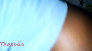 i'm pounding in the black ebony's huge ass from the side