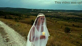 to top of hill with mature amateurs outdoor