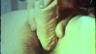 Vintage dark lantern entertainment delivers british hairy beaver in antique interracial taboo with black cock