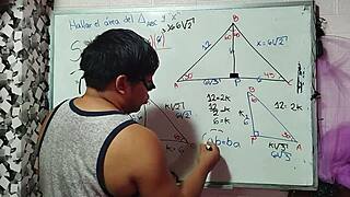 i uh feel this math triangle thing with student and teacher in bedroom