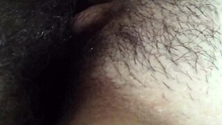 He dives into fucking his ex-wife's pussy in a close-up session