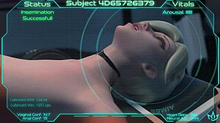 mercy experiences multiple climaxes and gets impregnated by dominant ai