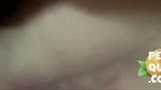 peach queenz handles bbw threesome with black jesus in bareback blowjob action