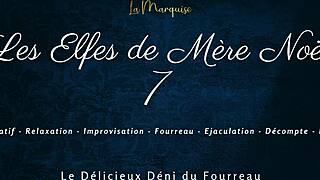 French femdom denial with sheath in european style