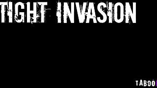 three men give lena paul mouthful of big loaded cocks