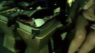 what's up with this sensual photoshoot turning into backstage blowjob fun at the swingers house?