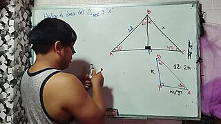 i uh feel this math triangle thing with student and teacher in bedroom