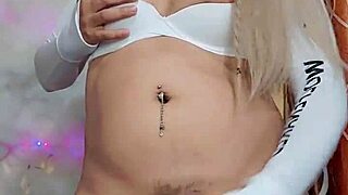 i spot this hot trans girl jerking her cock