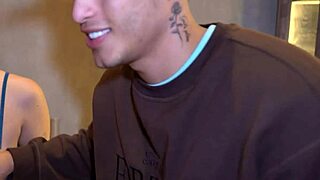 Hey, that Colombian chick with the big ass Devil Khloee gets fucked hard in public right after the porn show with Milan Rodriguez