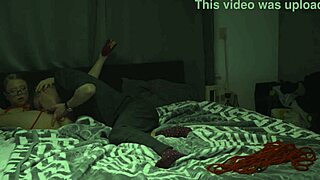 Blonde teen fucked hard and screaming after being tied up in homemade casting interview!