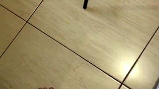 He fucked the blonde sex toy in her tight ass