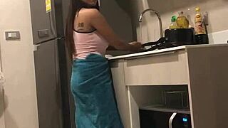 Thai Woman Displays Her Large And Attractive Breasts