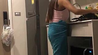 Thai Woman Displays Her Large And Attractive Breasts