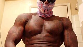 Bbc Worship With Hallelujah Johnson As Muscular Bodybuilder Dominates In Solo Fetish Scene