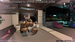 I love teasing this tattooed snow bunny before we dive into intimate sex together