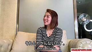 Silent Sex with Expressionless 23-Year-Old Japanese Girl in Short Hair and Chubby Build