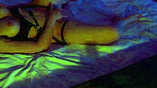 lecherous male pisses on tits his wenchs and fucks in ass her