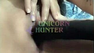 I used a black dildo in my pussy to cum hard.