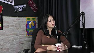 bdsm gangbang with brazilian crossdressing double penetration in lingerie swingers orgy