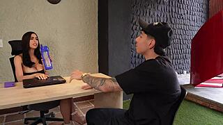 hey i fuck my jefa on the office desk with deepthroat and cowgirl riding as esteban gamboa