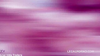 tiny 18+ blonde slut kira takes on 7 bbc in intense anal gangbang