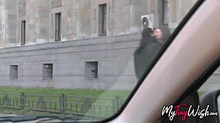 tiny brunette invites boyfriend over to her place for fingering and anal riding session