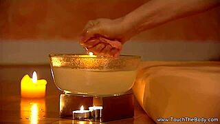 Handjob Massage from Exotic Brunette Indian Milf