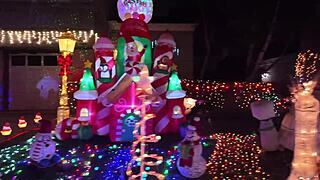 ho ho ho lulu chu rides porndudes north pole with deepthroat and creampie! 🎄🍆