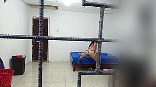 So this cute Latina flashes her body in a dirty interview while her husband is away